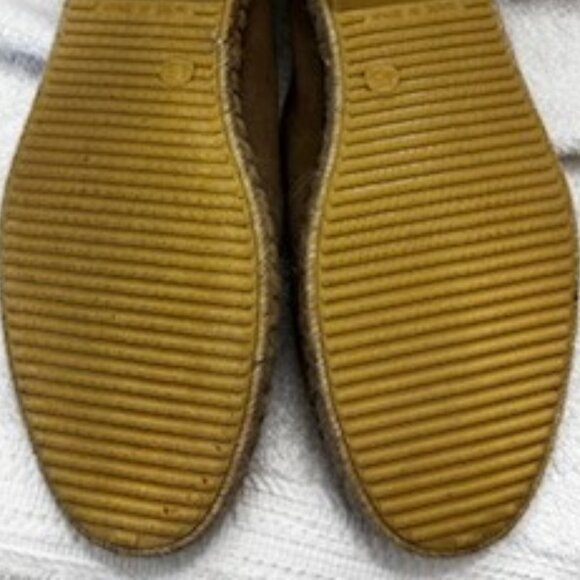 Verbenas Espadrilles Troy Serraja Yute Tono Piedra leather Men's Size 12 NWOT - Picture 9 of 10